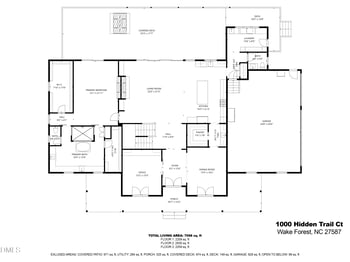 1000 Hidden Trail Ct, Wake Forest, NC 27587