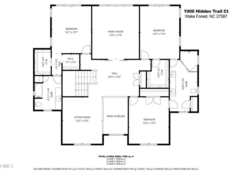 1000 Hidden Trail Ct, Wake Forest, NC 27587