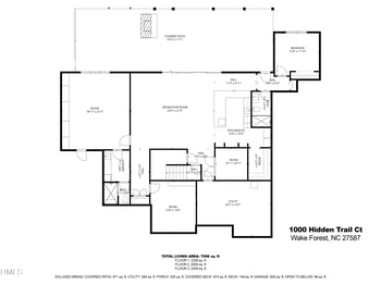 1000 Hidden Trail Ct, Wake Forest, NC 27587