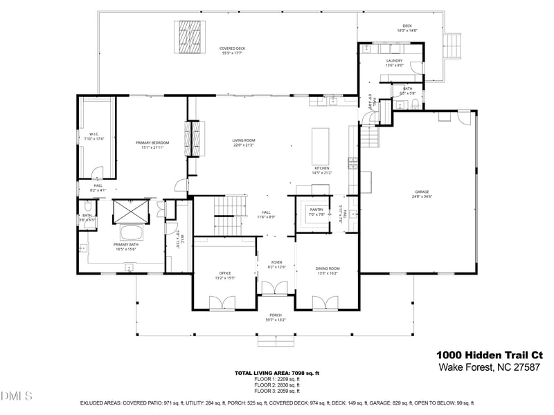 1000 Hidden Trail Ct, Wake Forest, NC 27587