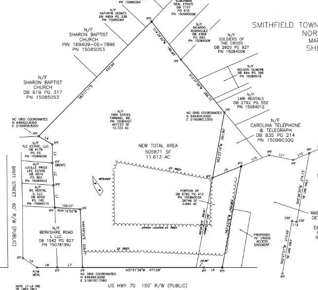 1000 W Market St Lot 1, Smithfield, NC 27577