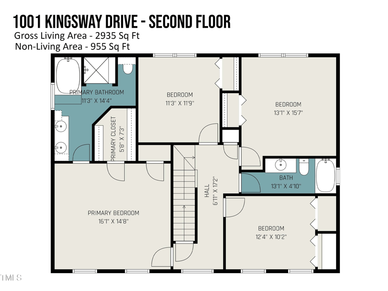 1001 Kingsway Dr, Apex, NC 27502