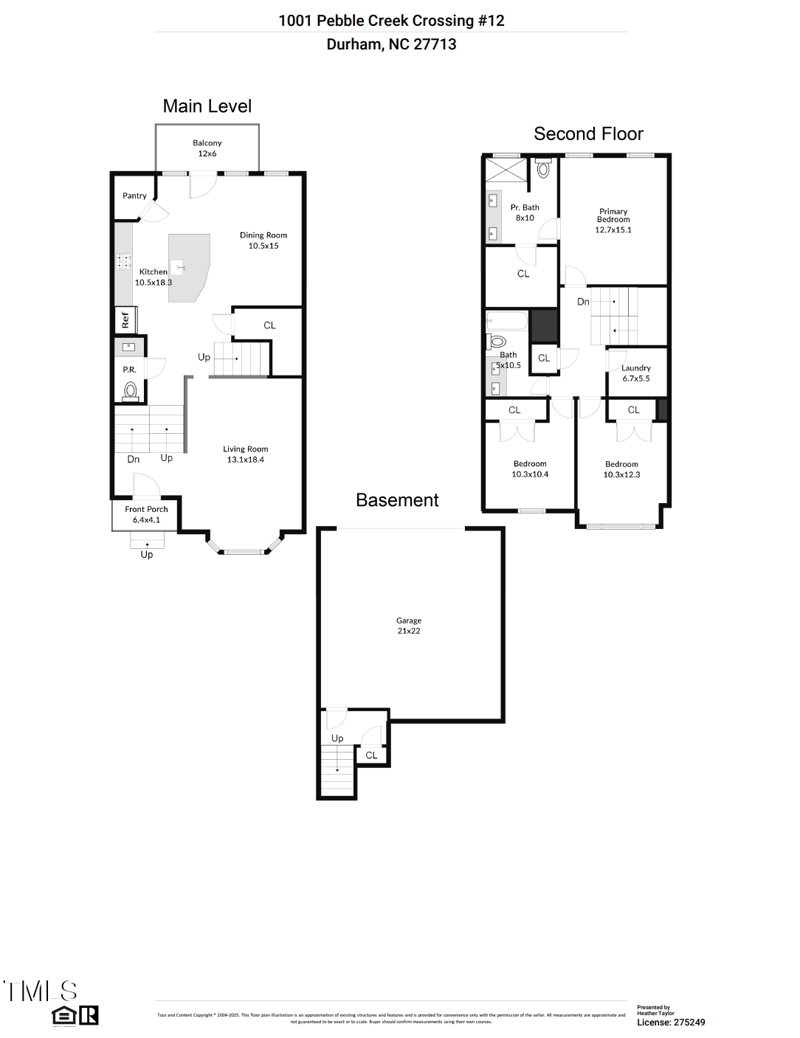 1001 Pebble Creek Crossing #12, Durham, NC 27713