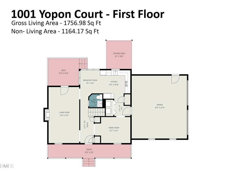 1001 Yopon Ct, Raleigh, NC 27603