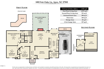 1002 Fair Oaks Ln, Apex, NC 27502