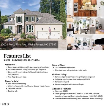 10024 Porto Fino Ave, Wake Forest, NC 27587