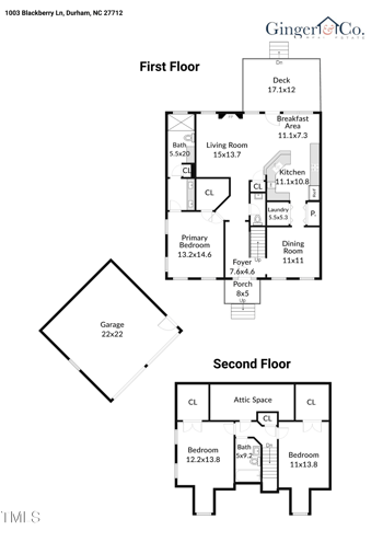 1003 Blackberry Ln, Durham, NC 27712