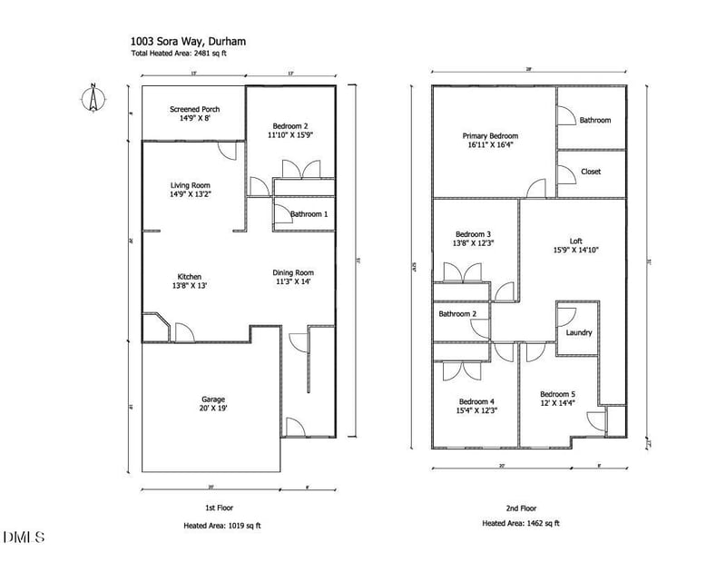1003 Sora Way, Durham, NC 27703