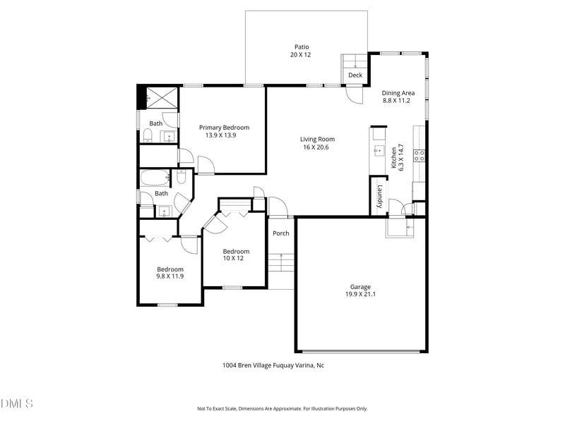 1004 Bren Village Ct, Fuquay Varina, NC 27526