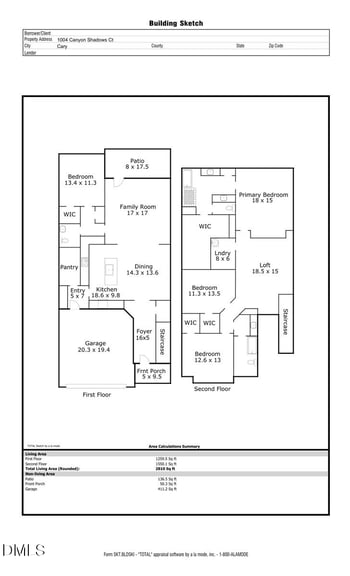 1004 Canyon Shadows Ct, Cary, NC 27519