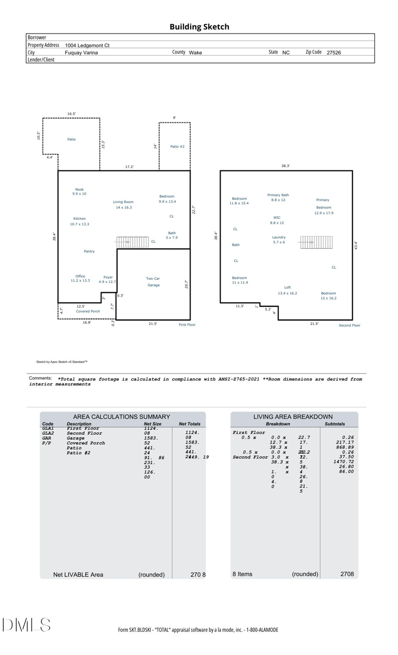 1004 Ledgemont Ct, Fuquay Varina, NC 27526
