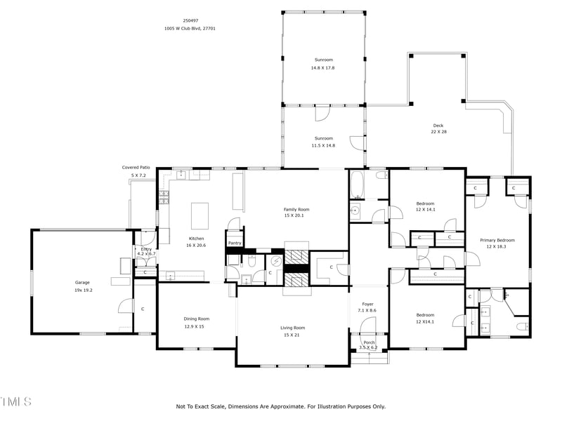 1005 Club Blvd, Durham, NC 27701