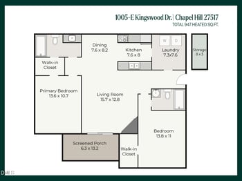 1005 Kingswood Dr #E, Chapel Hill, NC 27517