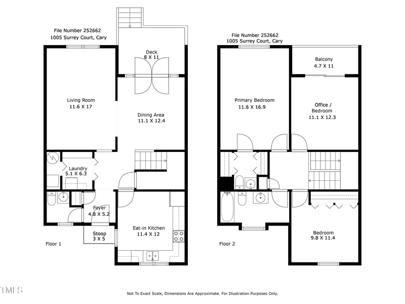 1005 Surrey Ct, Cary, NC 27511