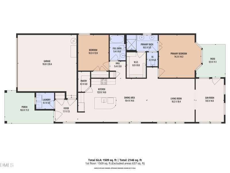 1006 Sounding Ln, Durham, NC 27703