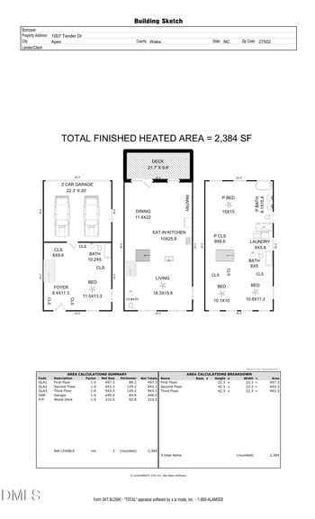 1007 Tender Dr, Apex, NC 27502