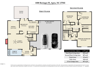1008 Beringer Pl, Apex, NC 27502