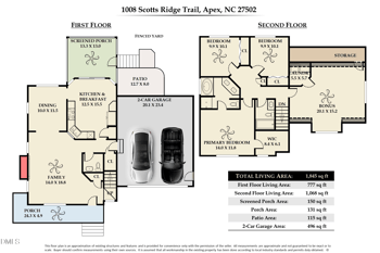 1008 Scotts Ridge Trl, Apex, NC 27502