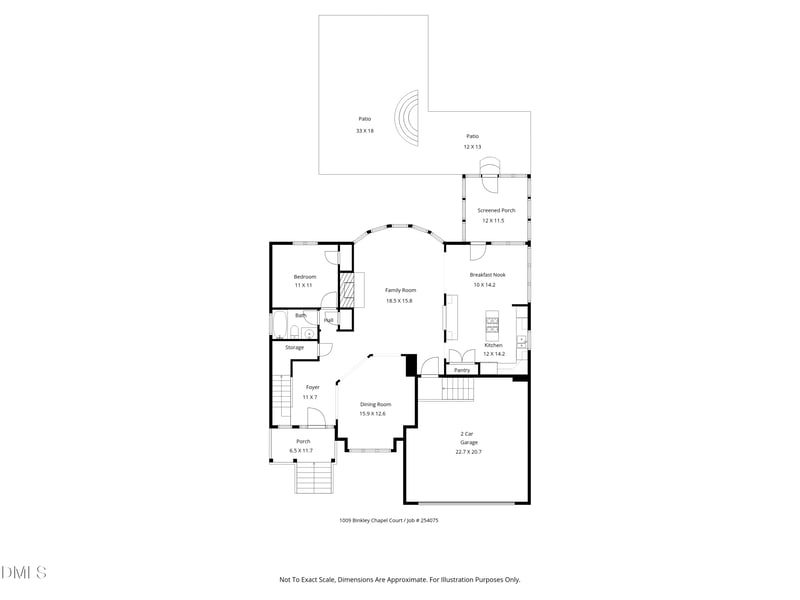 1009 Binkley Chapel Ct, Wake Forest, NC 27587