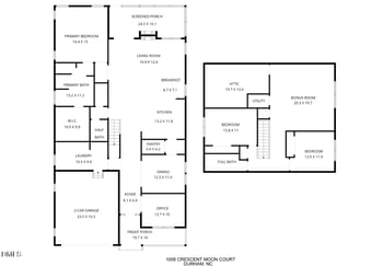 1009 Crescent Moon Ct, Durham, NC 27712