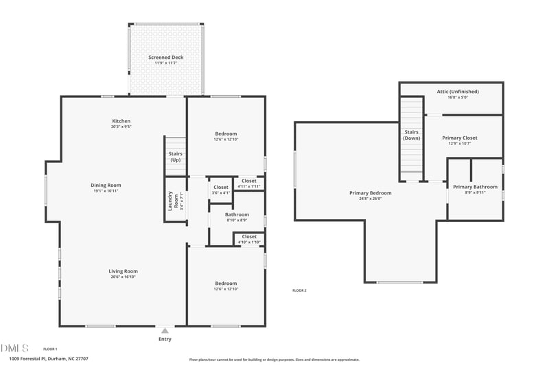 1009 Forrestal Pl, Durham, NC 27707