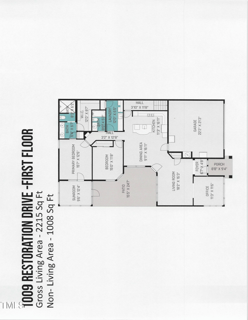 1009 Restoration Dr, Durham, NC 27703