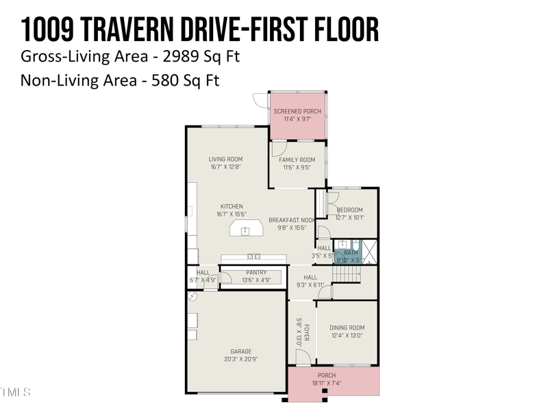 1009 Travern Dr, Raleigh, NC 27603
