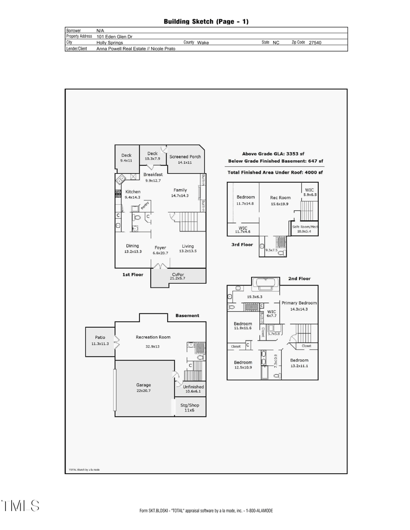 101 Eden Glen Dr, Holly Springs, NC 27540