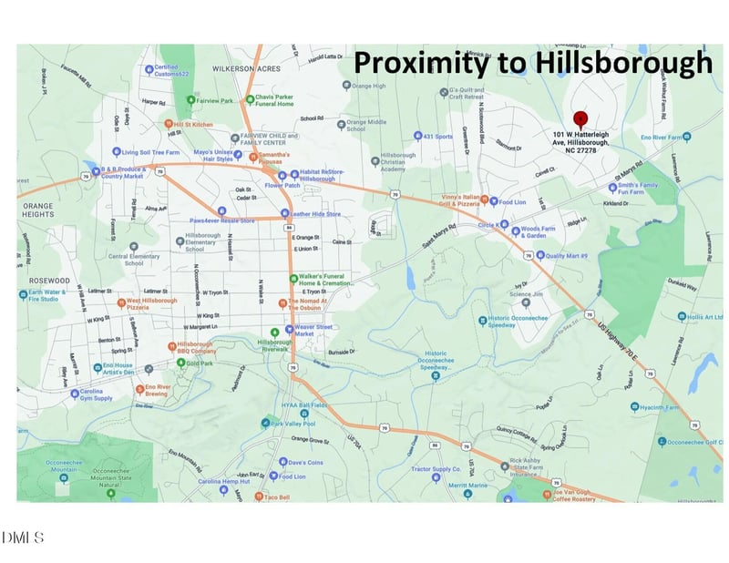 101 Hatterleigh Ave, Hillsborough, NC 27278