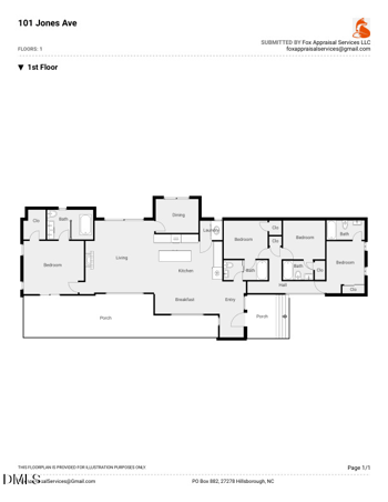 101 Jones Ave, Hillsborough, NC 27278