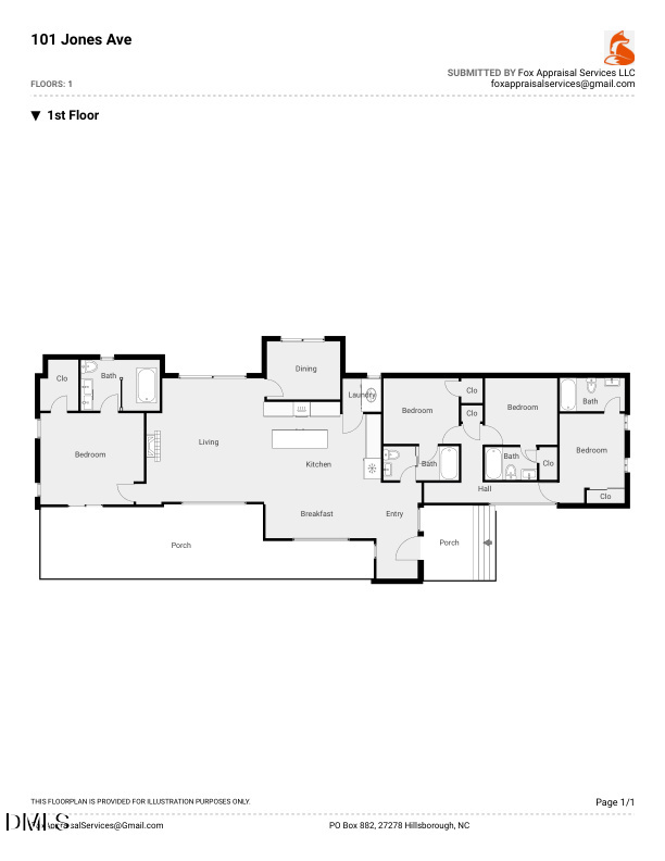 101 Jones Ave, Hillsborough, NC 27278
