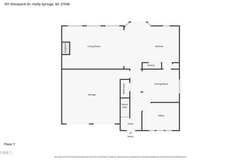 101 Olivepark Dr, Holly Springs, NC 27540