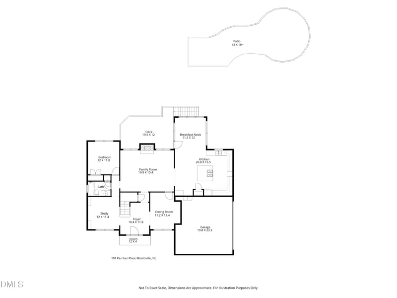 101 Pember Pl, Morrisville, NC 27560