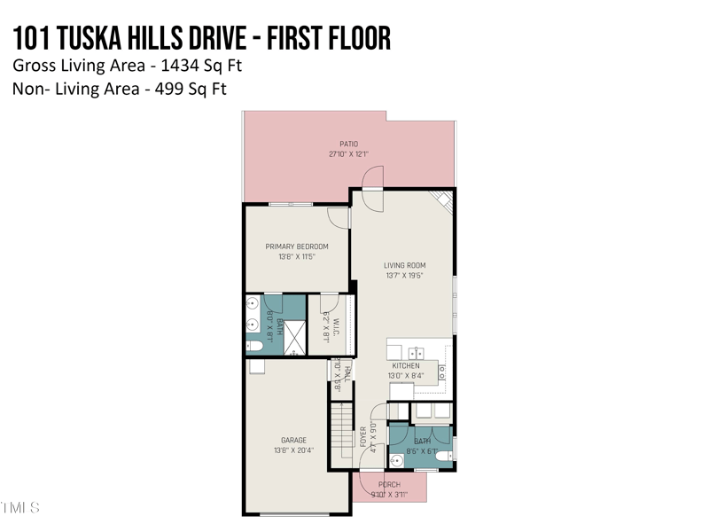 101 Tuska Hills Dr, Holly Springs, NC 27540