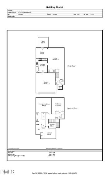 1010 Laceflower Dr, Durham, NC 27713
