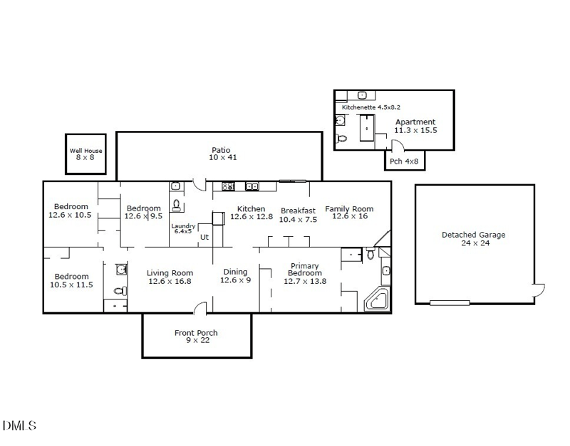 10100 Green Path Rd, Dunn, NC 28334