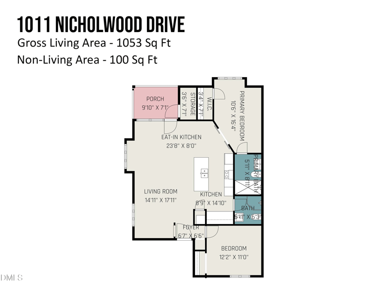 1011 Nicholwood Dr #301, Raleigh, NC 27605