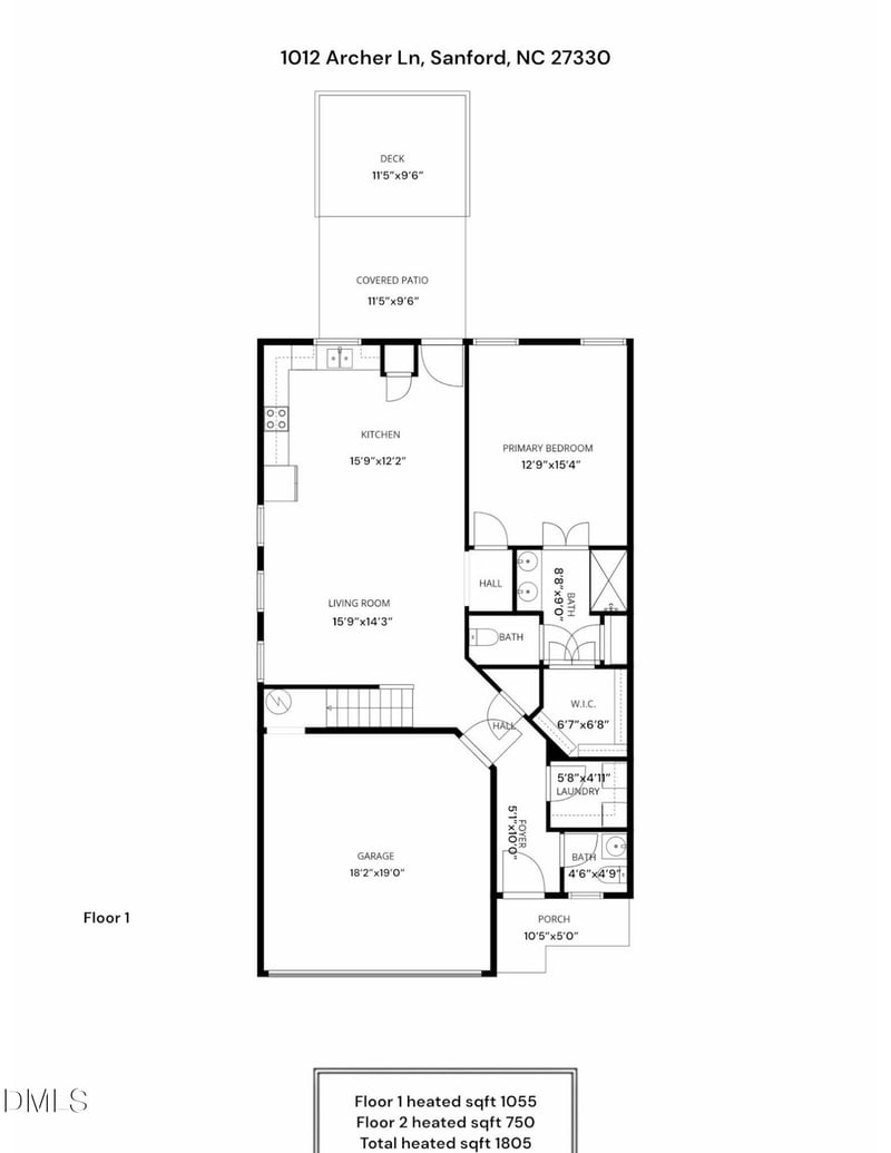 1012 Archer Ln, Sanford, NC 27330