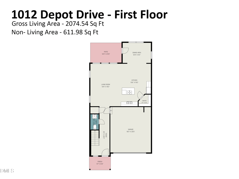 1012 Depot Dr, Durham, NC 27703