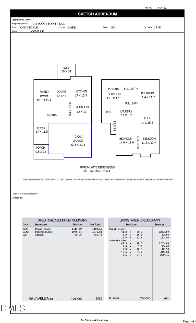 1012 Foggy Point Trl, Knightdale, NC 27545