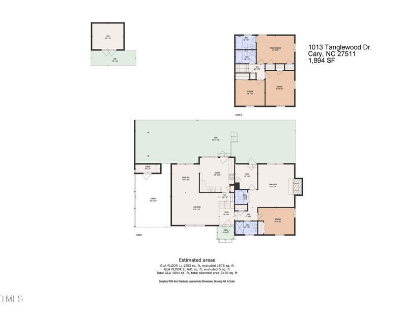 1013 Tanglewood Dr, Cary, NC 27511