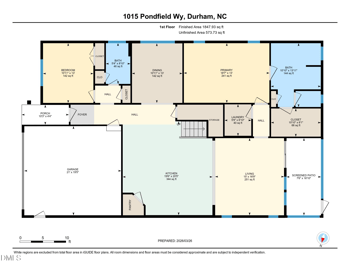 1015 Pondfield Way, Durham, NC 27713