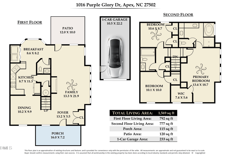 1016 Purple Glory Dr, Apex, NC 27502