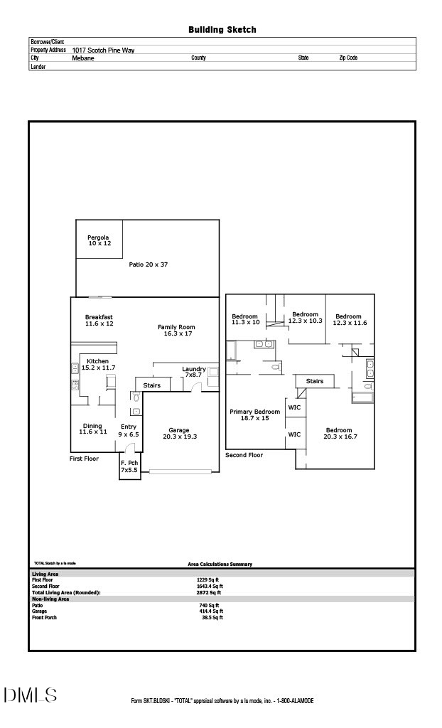 1017 Scotch Pine Way, Mebane, NC 27302