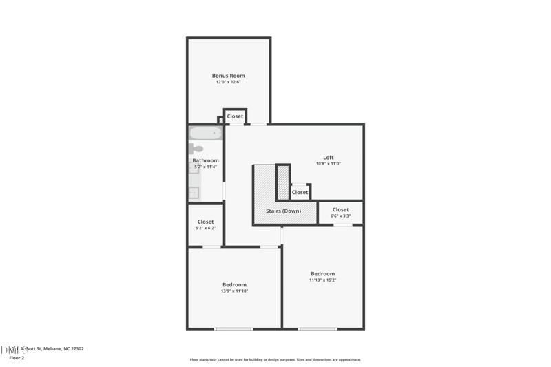 1018 Abbott St, Mebane, NC 27302