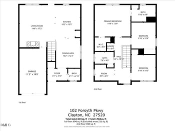 102 Forsyth Pw, Clayton, NC 27520