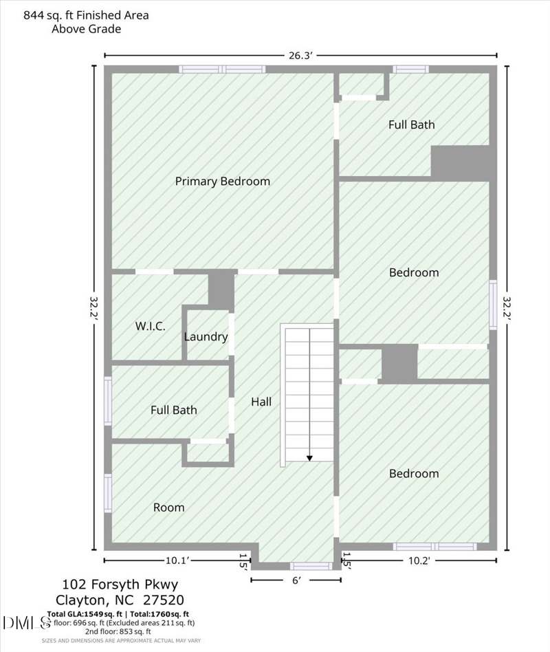 102 Forsyth Pw, Clayton, NC 27520