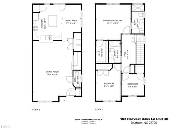 102 Harvest Oaks Ln #38, Durham, NC 27703