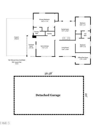 102 Hillcrest Dr, Smithfield, NC 27577