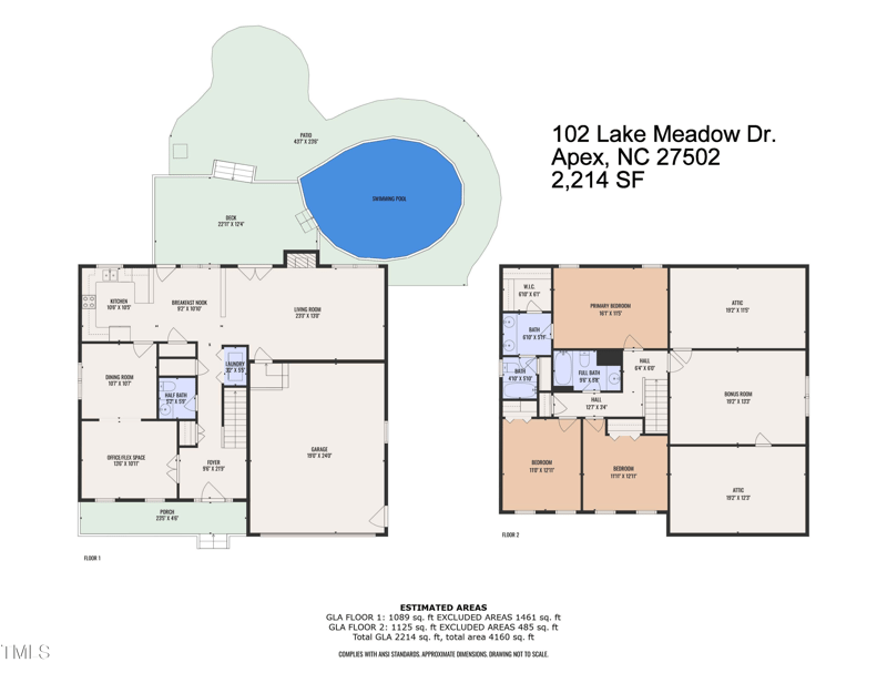 102 Lake Meadow Dr, Apex, NC 27502